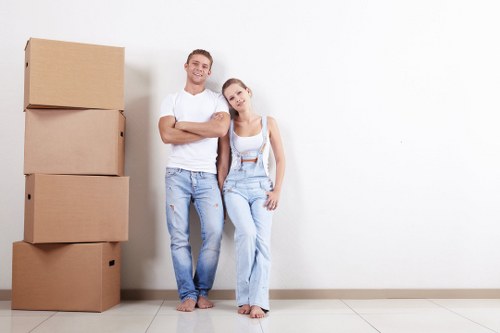 House removalists in Parsonsgreen loading furniture into a moving van