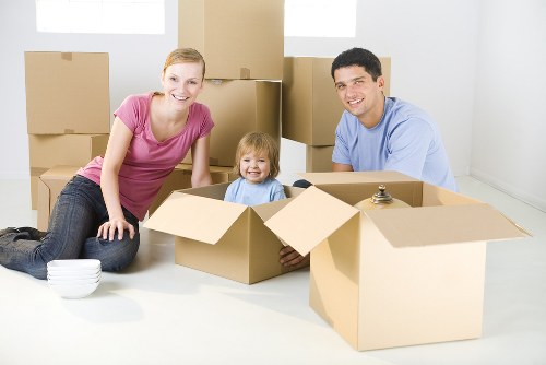 Professional removals team planning a move in Parsonsgreen