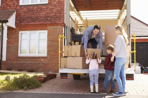 Business and office relocation van service in Parsonsgreen