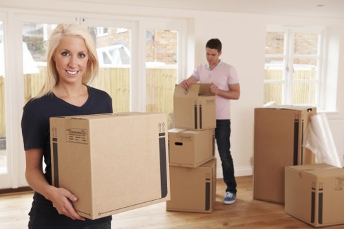 Safe handling of office furniture and IT equipment during relocation