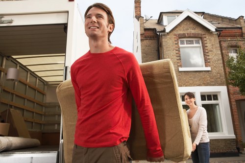 Flexible man and van service for house removals in Parsonsgreen