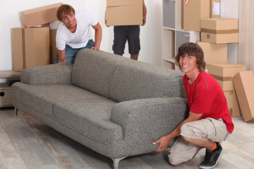 Commercial removals van service for a Parsons Green business move