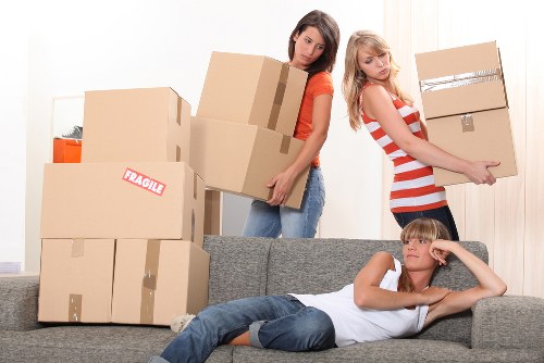 Removal team planning a residential move in Parsonsgreen